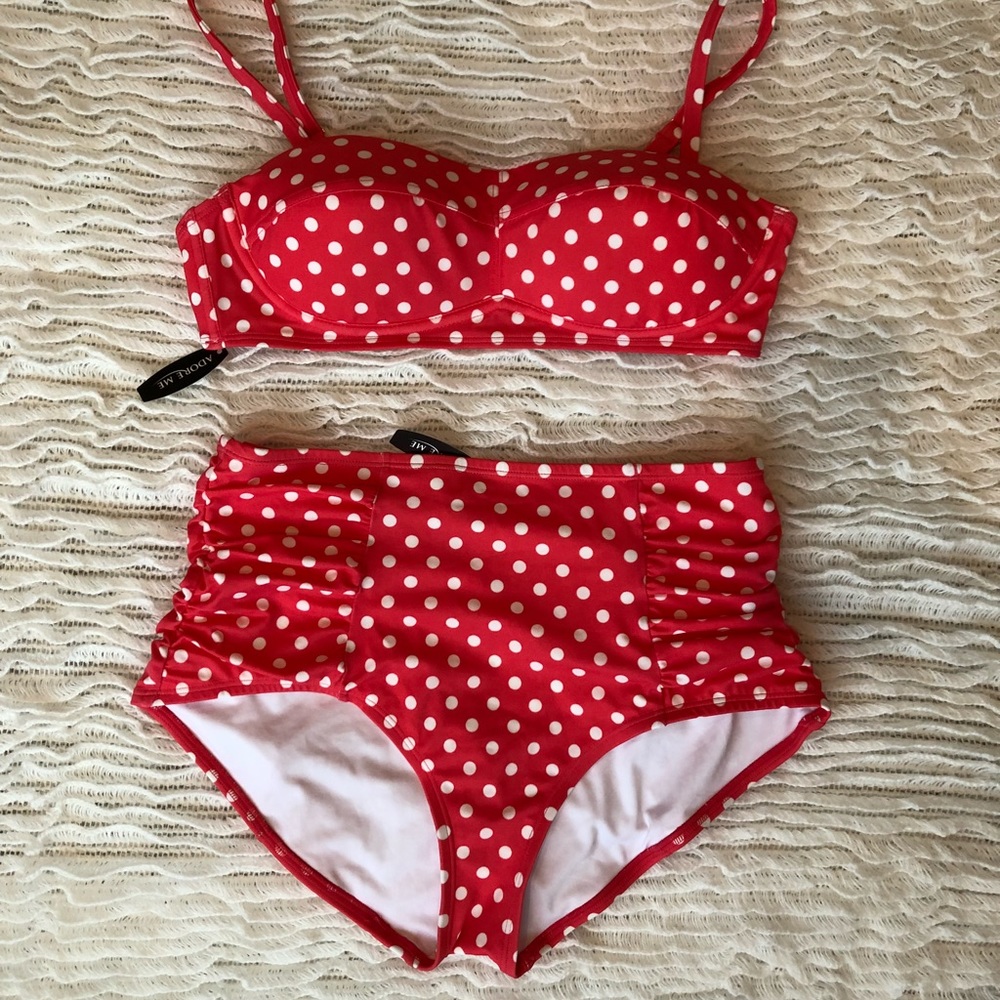 NWT Adore Me High Waisted Bikini